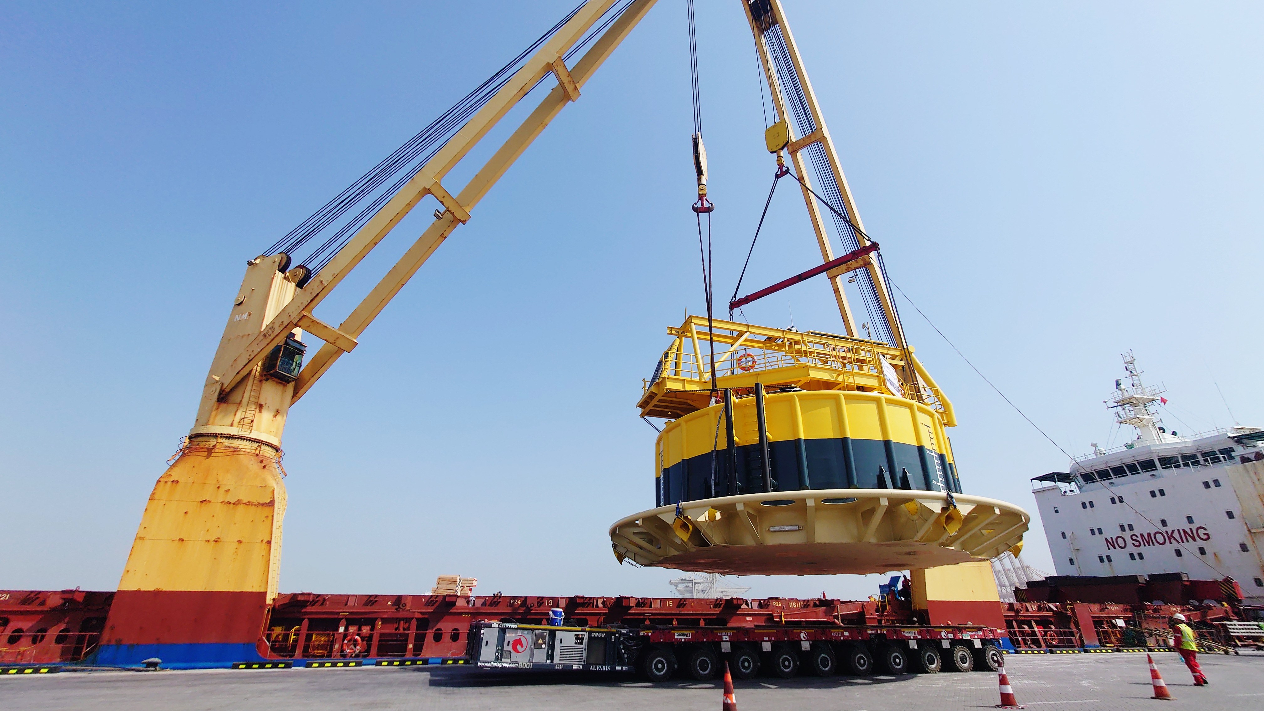 mooring buoy transportation
